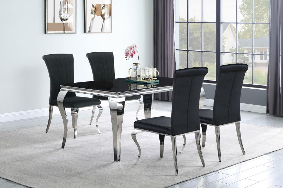 Set of 4 Bella Upholstered Side Chairs