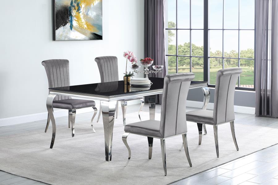 Set of 4 Bella Upholstered Side Chairs