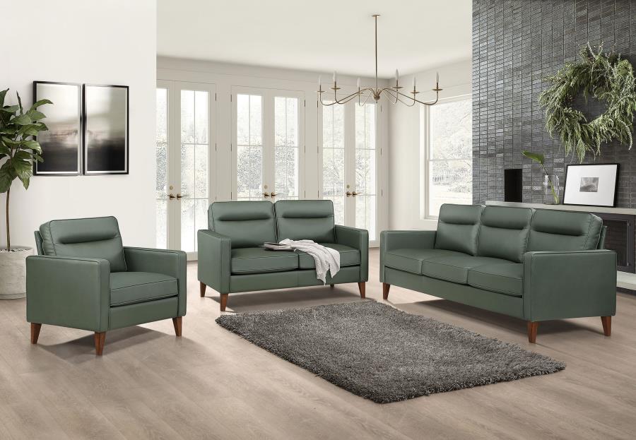 Jonah Upholstered Track Arm Sofa Ivory