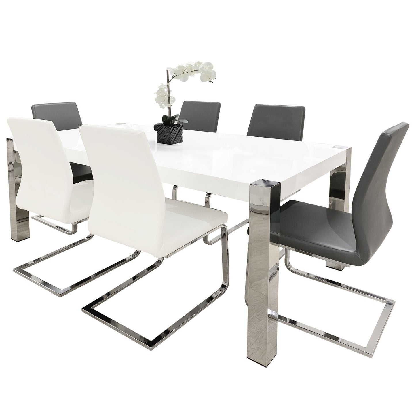 Paris White Dining Table