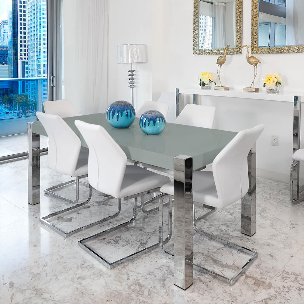Paris Grey Dining Table