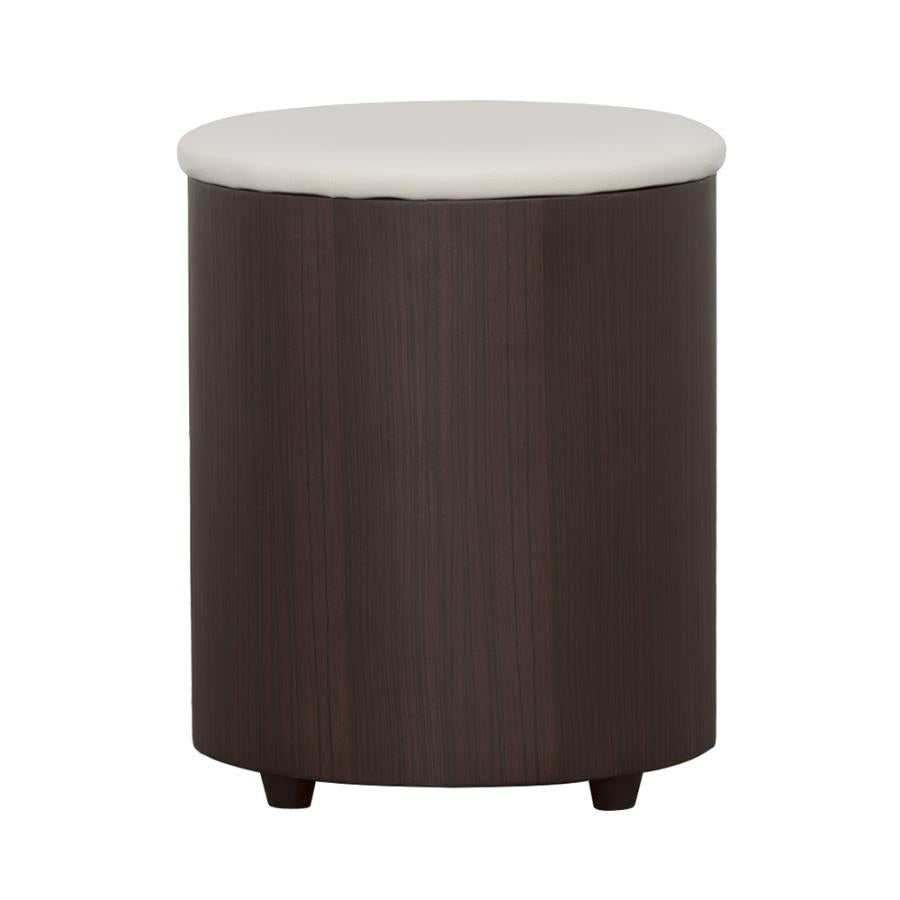 Braylin 3-piece Coffee Table and Stools Set Cappuccino