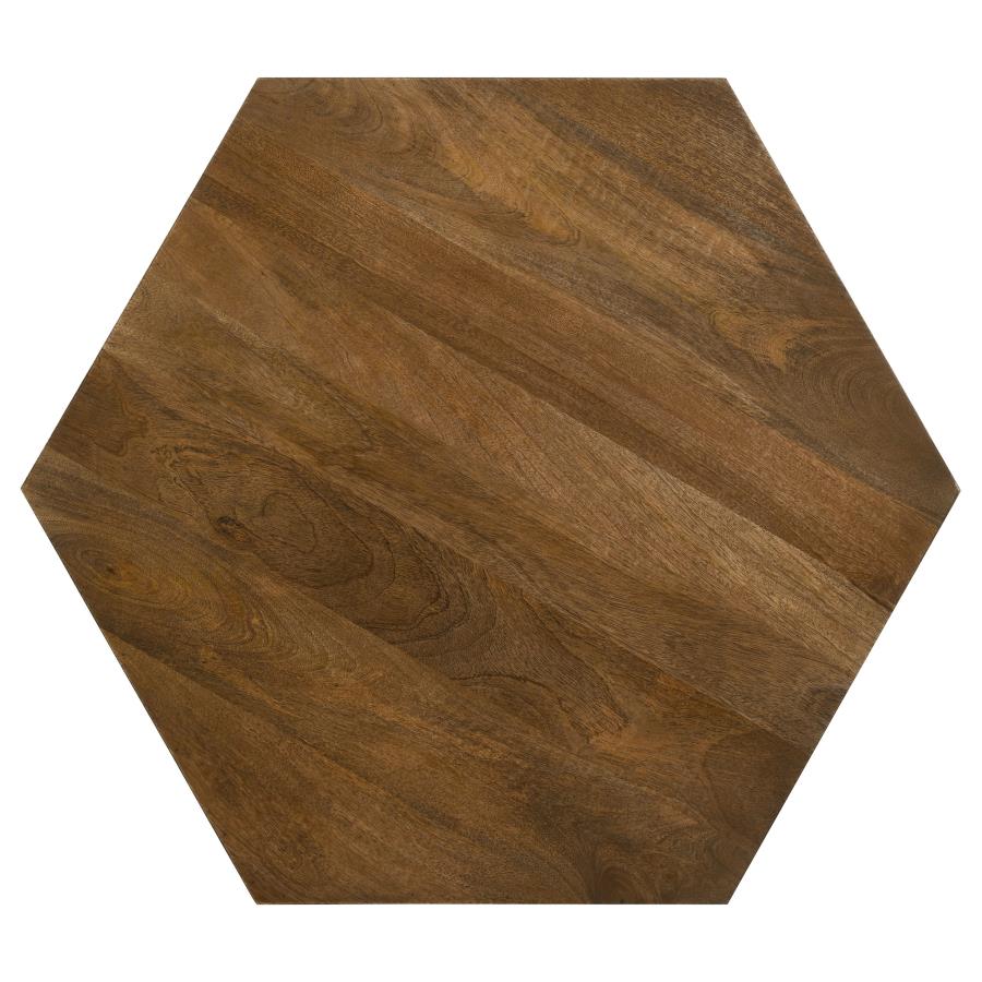 Zaira Hexagonal Coffee Table Natural