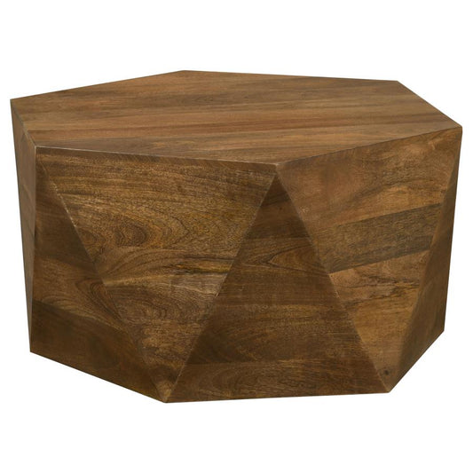 Zaira Hexagonal Coffee Table Natural