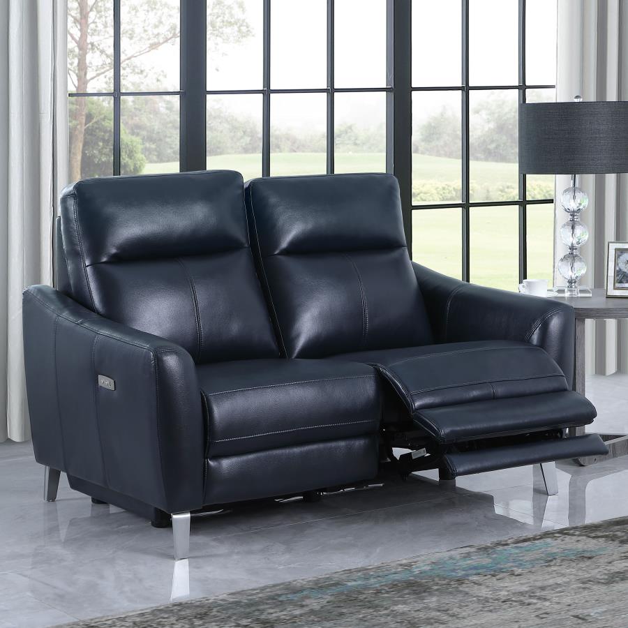 Derek Upholstered Power Reclining Loveseat